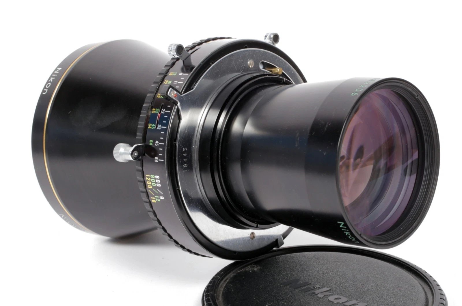 Share Nikon NIKKOR T*ED 800mm F12 Lens in Copal #3 Shutter #1452